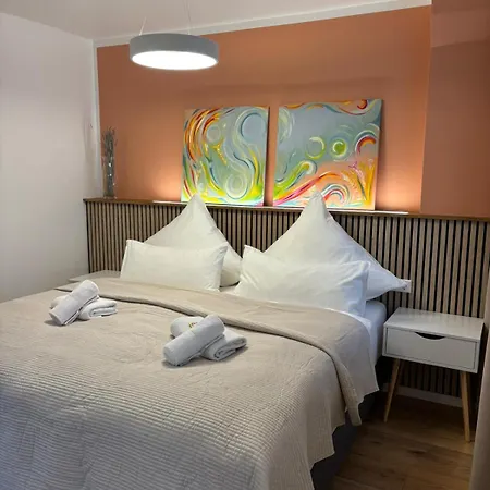 Modernes Design-apartment In Zentrum Nahe Bahnhof Mit Garage & Kueche Paderborn